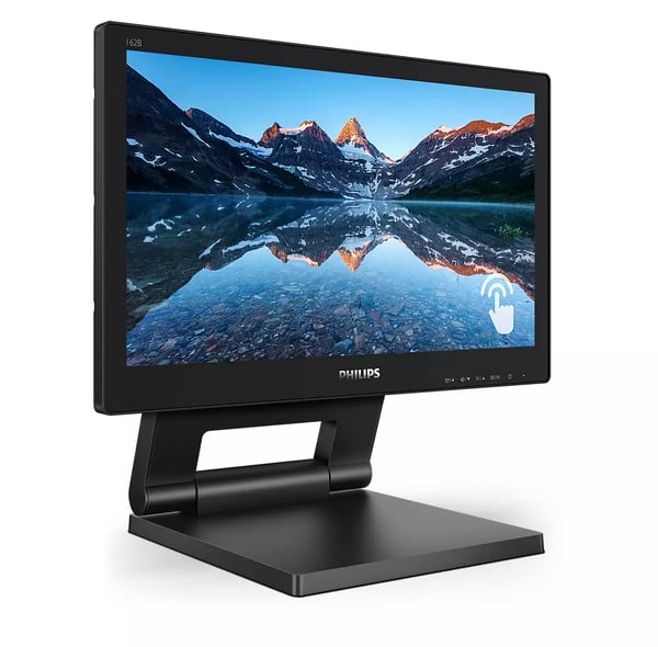 Philips 162B9T/00 tietokoneen litteä näyttö 39,6 cm (15.6") 1366 x 768 pikseliä HD LCD Kosketusnäyttö Musta