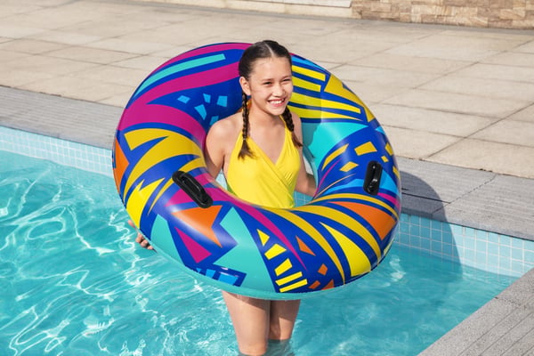 Bestway 36228 pool- och badmadrass Blandade färger Bild PVC Simring