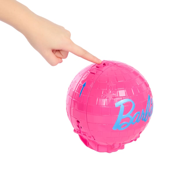 Barbie TEAM Roll & Reveal Pop Star Doll and Accessories