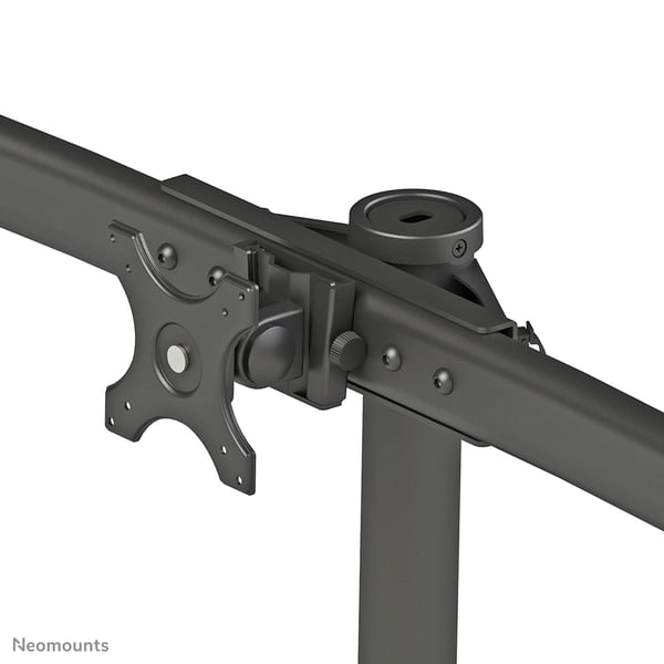 Neomounts FPMA-D700DD6 monitorin kiinnike ja jalusta 68,6 cm (27") Vastaanotto Musta