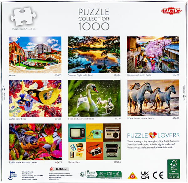 Tactic Lovers A cheese plate Kuviopalapeli 1000 kpl Ruoka & juomat