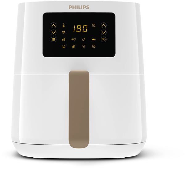 Philips 5000 series HD9255/30 fritös Single 4,1 l Fristående 1400 W Varmluftsfritös Guld, Vit