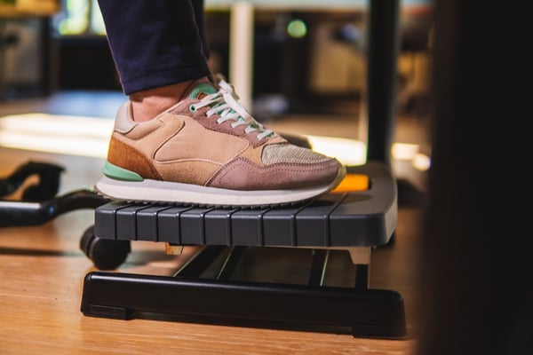 BakkerElkhuizen Pro 952 Footrest Svart, Grå, Orange