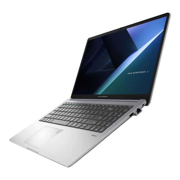 ASUS ExpertBook B1 B1503CVA-S78975 Intel Core 5 120U Bärbar dator 39,6 cm (15.6") Full HD 16 GB DDR5-SDRAM 512 GB SSD Wi-Fi 6E (802.11ax) Grå QWERTY Spansk