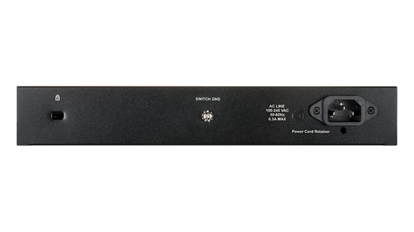 D-Link DGS-1024D netværksswitch Ikke administreret Gigabit Ethernet (10/100/1000) 1U Sort, Sølv