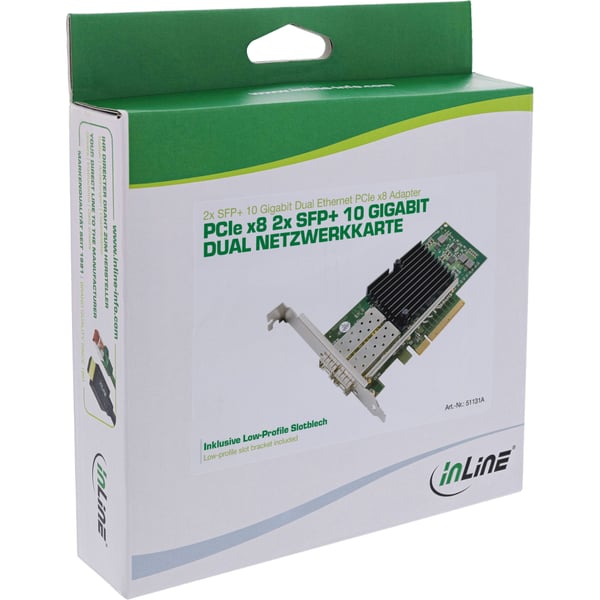 InLine 51131A interface-kort/adapter Intern SFP+