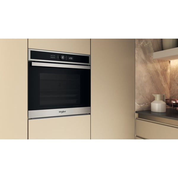 Whirlpool WOI4IS8PPM0SXA 73 L Musta, Ruostumaton teräs
