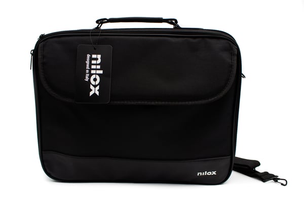 Nilox NOTEBAG 15.6 PRO + MOUSE USB 40,6 cm (16") Portfölj Svart
