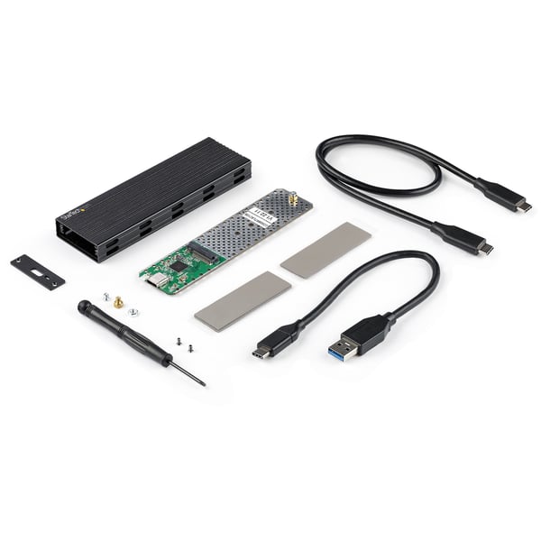 StarTech.com SM2E1BMU31C drevkabinet SSD kabinet Sort M.2