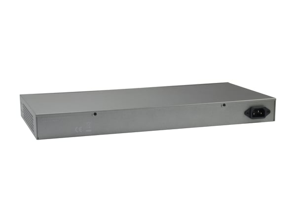 LevelOne GEL-2681 nätverksswitchar hanterad L3 Gigabit Ethernet (10/100/1000) Svart
