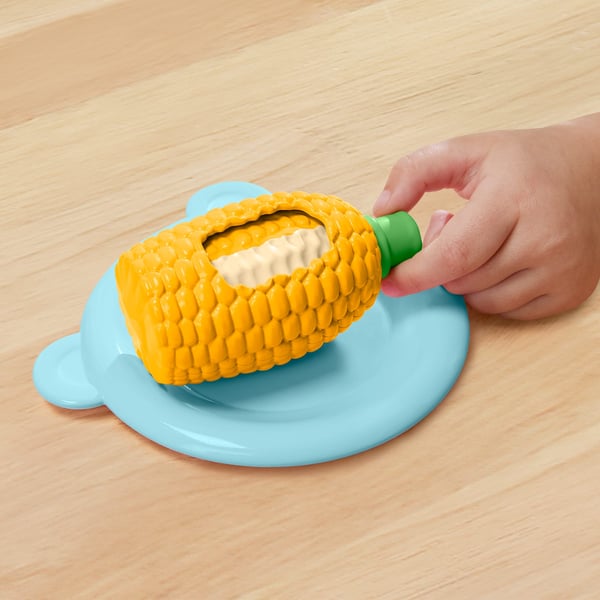 Fisher-Price Fisher-Price-madlegesæt Venskabsskoven Aktivitetsgrill for småbørn og ældre børn, 14 dele