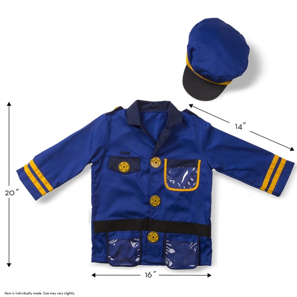Melissa & Doug 4835 smart kjole Smart kostume Barn Unisex Uniform