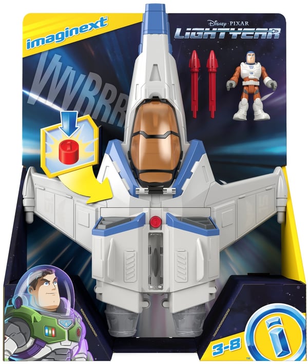 Fisher-Price Imaginext Disney and Pixar Lightyear Lights & Sounds XL-15