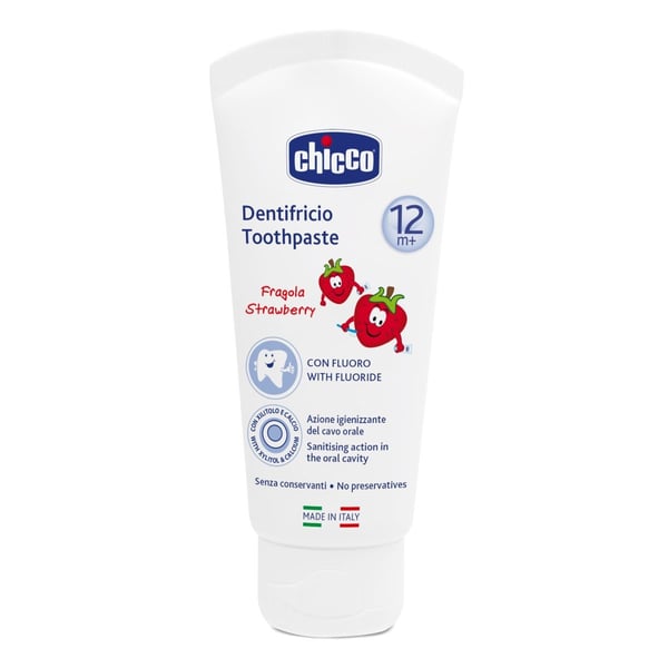 Chicco Dentifricio Fragola Hammastahna reikiintymisen estoon 50 ml