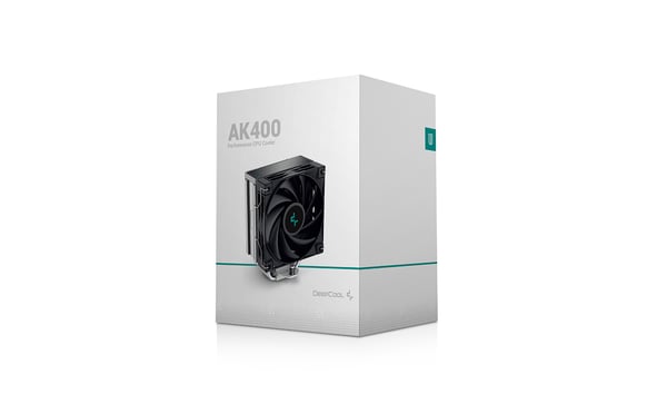 DeepCool AK400 Processor Luftkøler 12 cm Sort 1 stk