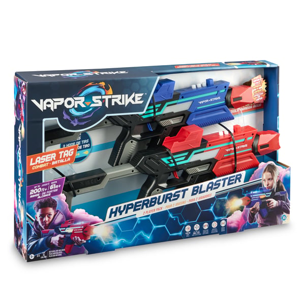 Gear2Play Vapor Strike Hyperburst Blasters - Battle Lasergame Duoset