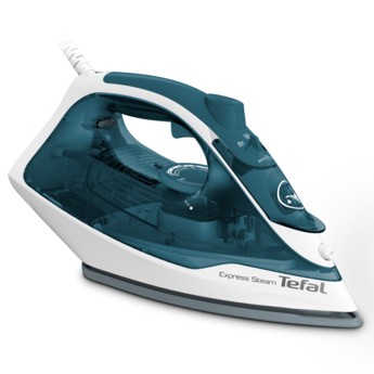 Tefal FV2839 Kuiva- & höyrysilitysrauta Cerilium-pohjalevy 2400 W Sininen, Valkoinen Tefal FV2839 Kuiva- & höyrysilitysrauta Cerilium-pohjalevy 2400 W Sininen, Valkoinen
