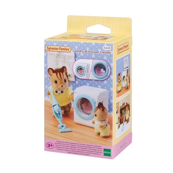 Sylvanian Families Tvättmaskin & dammsugare
