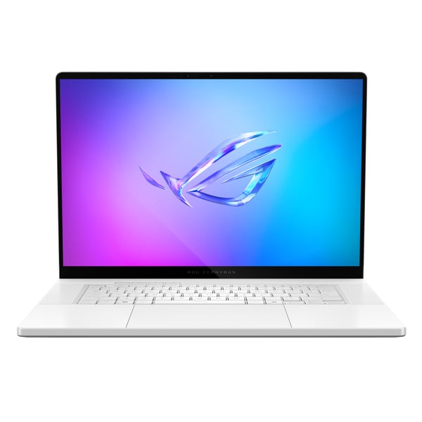 ASUS ROG Zephyrus G16 GU605CP-QR008W Intel Core Ultra 9 285H Laptop 40,6 cm (16") WQXGA 32 GB LPDDR5x-SDRAM 1 TB SSD NVIDIA GeForce RTX 5070 Wi-Fi 7 (802.11be) Windows 11 Home Spansk Hvid
