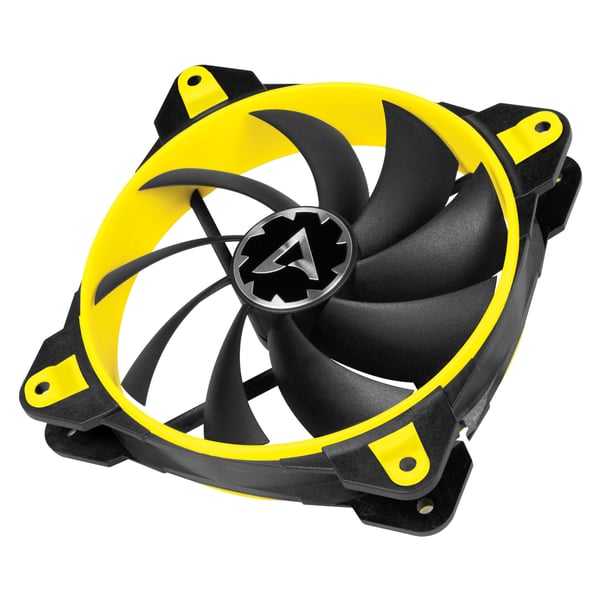 ARCTIC BioniX F120 Datorväska Fan 12 cm Svart, Gul 1 styck