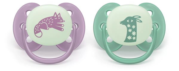Philips AVENT Pacifier SCF094/04 ultra soft Nighttime