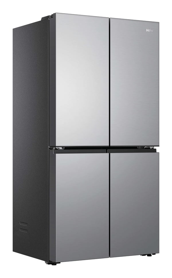 Haier HCR59F18DNMM Kombinerad kyl/frys side-by-side Fristående 706 l Rostfritt stål