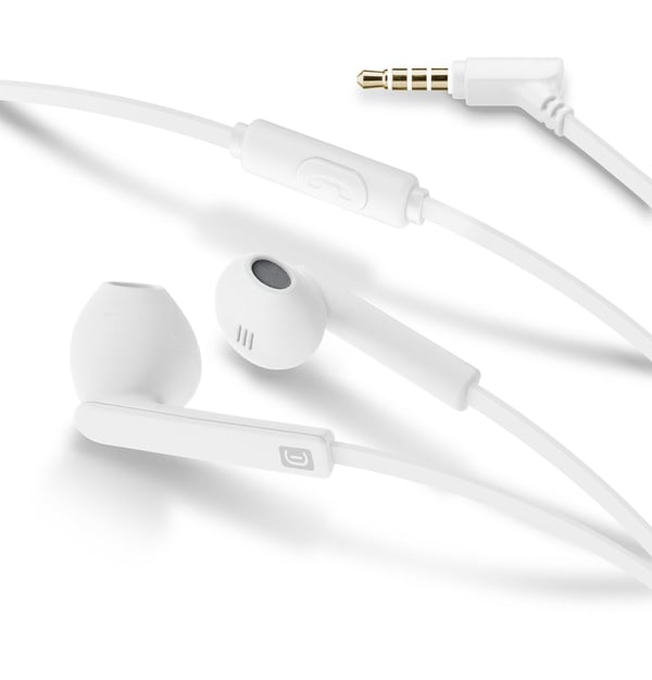 Cellularline 8018080205026 Kuulokkeet Langallinen In-ear Puhelut/Musiikki Valkoinen