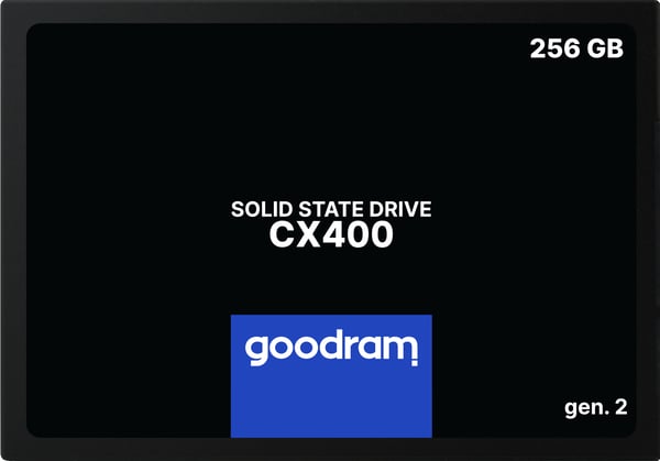 Goodram CX400 gen.2 256 GB 2.5" Serial ATA III 3D TLC NAND