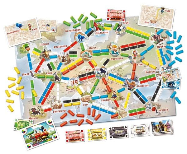 Asmodee DOW 820327 lautapeli Opettavainen