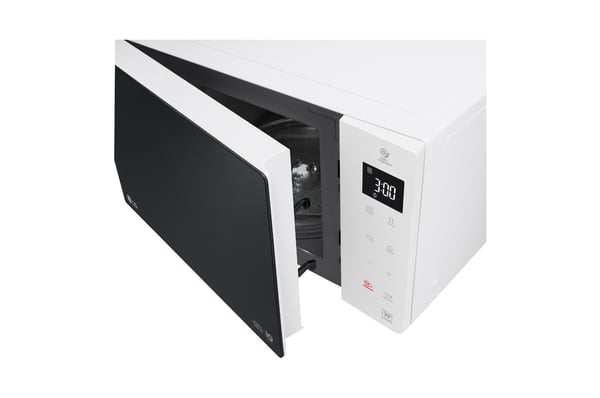 LG MS 23 NECBW Svart, Vit Enbart mikrovågsugn Ovanför spisen 23 l 1000 W