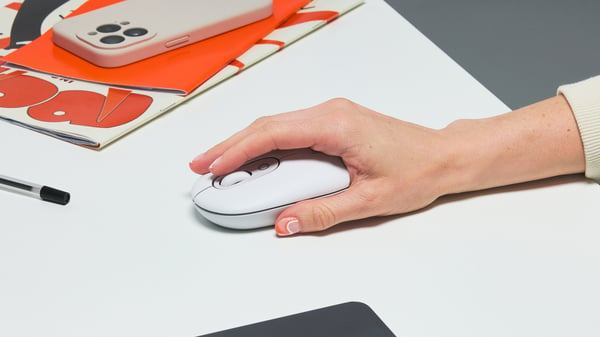 Logitech POP datormöss Universal Ambidextrous Bluetooth Optisk 4000 DPI