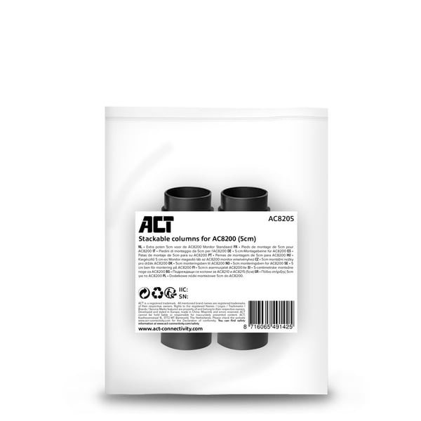 ACT AC8205 tillbehör till bildskärmsfäste