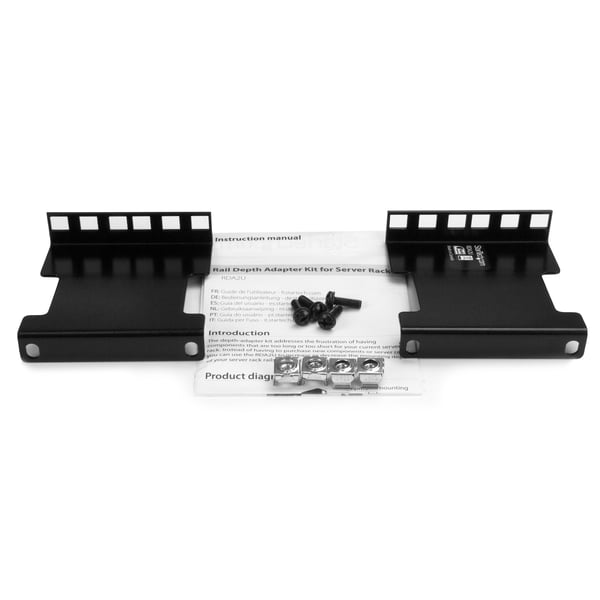 StarTech.com RDA2U tilbehør til rack Dybdeadapter