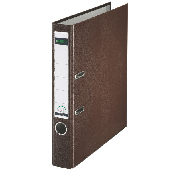 Leitz 180° Plastic Lever Arch File ringpärmar A4 Brun