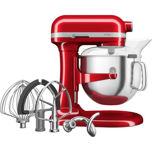 KitchenAid 5KSM70SHXECA Stativmixer 375 W Grå, Röd, Rostfritt stål