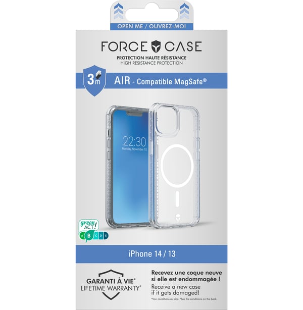 BIG BEN FCAIRMAGIP14T mobiltelefon etui 15,5 cm (6.1") Cover Transparent