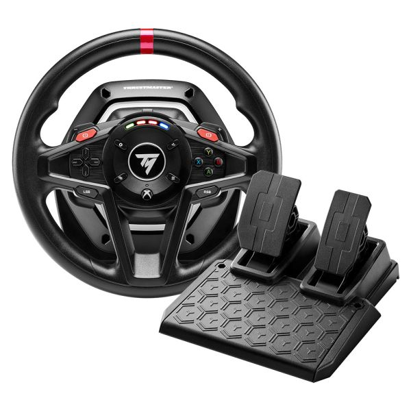 Thrustmaster T128 Sort USB Rat + Pedaler Analog PC, Xbox One, Xbox Series S, Xbox Series X