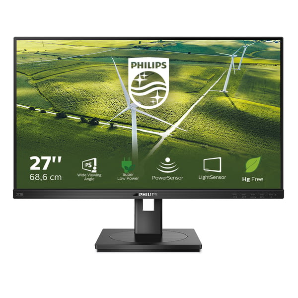 Philips B Line 272B1G/00 computerskærm 68,6 cm (27") 1920 x 1080 pixel Fuld HD LED Sort Philips B Line 272B1G/00 computerskærm 68,6 cm (27") 1920 x 1080 pixel Fuld HD LED Sort