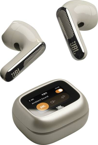JBL Live Flex 4 Headset Trådlös I öra Samtal/musik/sport/vardag Bluetooth Champagne