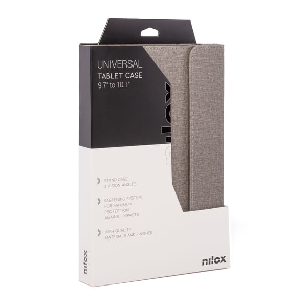 Nilox NXFB005 tablet etui 26,7 cm (10.5") Hylster Grå