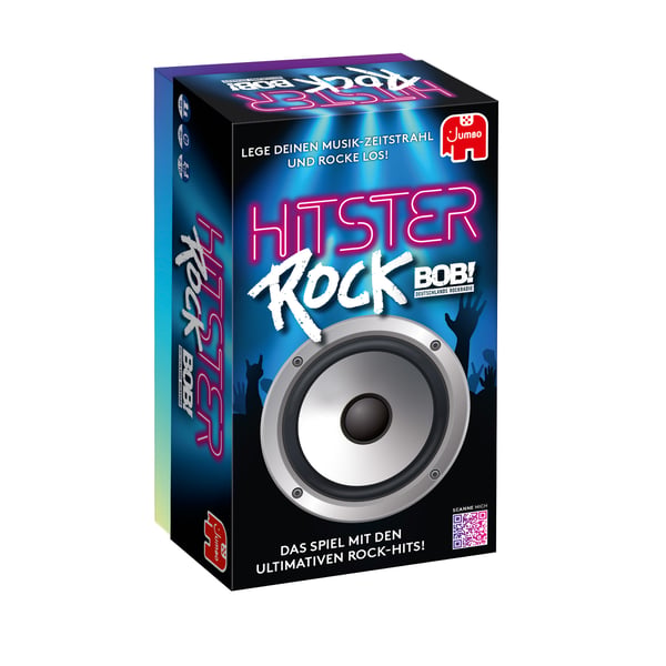 Jumbo Hitster - Rock 30 min Korttipeli Juhla
