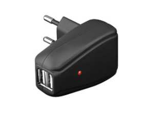 Microconnect PETRAVEL8 oplader til mobil enhed Universel Sort Vekselstrøm Indendørs