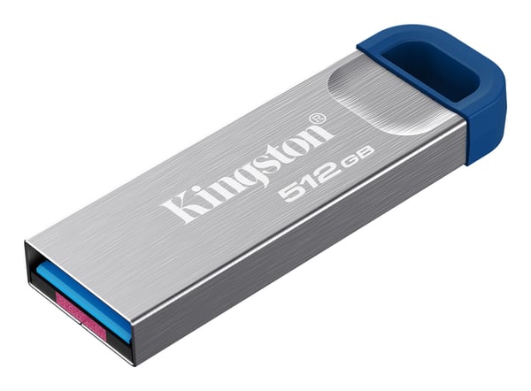Kingston Technology DataTraveler 512 Gt Kyson 220 Mt/s metallinen USB 3.2 Gen 1