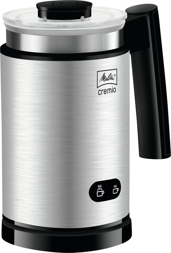 Melitta Cremio II Automaattinen maidonvaahdotin/-lämmitin Musta, Ruostumaton teräs