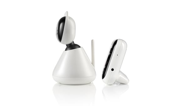 Motorola PIP1500 Baby videoskærm 300 m FHSS Sort, Hvid