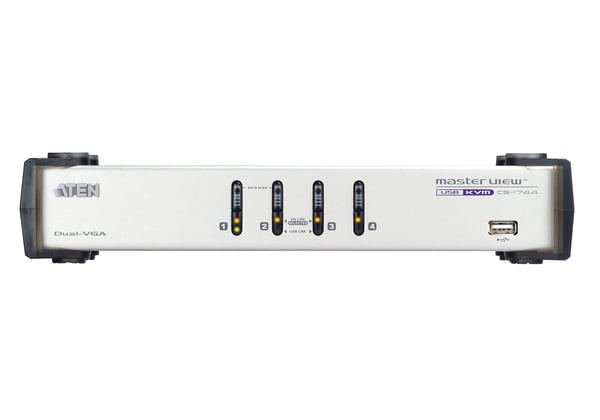 ATEN CS1744 KVM-switchar Vit