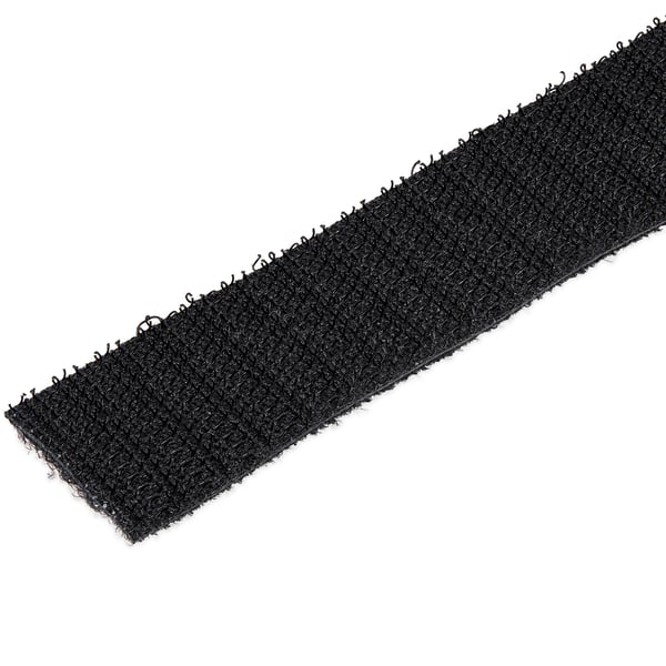 StarTech.com HKLP50 nippuside Koukullinen ja lenkillinen nippuside Nailon Musta 1 kpl