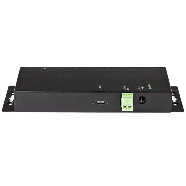 StarTech.com 4-portars USB-C-hub 10 Gbit/s – Industriell USB-C-hub i metall – 2x USB-C och 2x USB-A – ESD