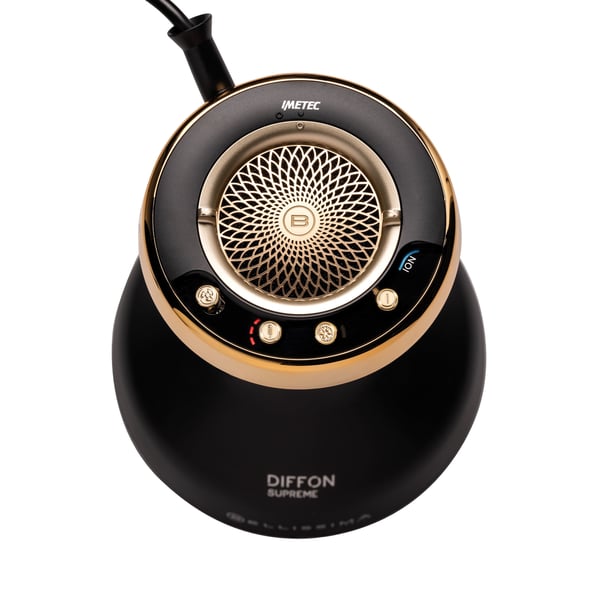 Bellissima Diffon Supreme Ion Care XL hiustenkuivain 770 W Musta, Kulta