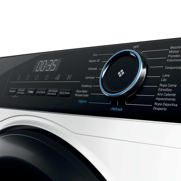 Haier I-Pro Series 3 HD90-A3939 tørretumbler Fritstående Front-læsning 9 kg Hvid